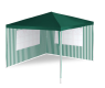 Pawilon ogrodowy 3 x 3 m + 2 ścianki boczne z oknami