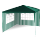 Pawilon ogrodowy 3 x 3 m + 2 ścianki boczne z oknami