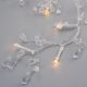 Dekoracja Łańcuszek z kryształkami - 20 diod LED,