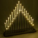 Świecznik świąteczny, 33 diody LED