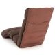 Leżak regulowany, brązowy
