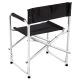 Krzesło reżysera - czarne