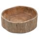 Dekoracyjna okrągła drewniana miska DALB