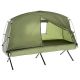Namiot dla jednej osoby z leżakiem - 185 x 76 x 154 cm, ziel