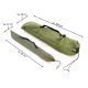 Namiot dla jednej osoby z leżakiem - 185 x 76 x 154 cm, ziel
