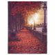 Obraz ścienny Promenada, 6 diod LED, 30 x 40 cm
