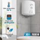 Elektryczny zbiornik ciepłej wody 30 l, biały