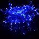 Zestaw łańcuchów świetlnych LED, 20 diod LED, niebieski, 2 s
