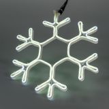 Lampka świąteczna w kształcie płatka śniegu, 360 LED, zimna