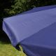 Parasol ogrodowy Garth niebieski z korbką 4 m