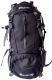 Plecak na wędrówki 60 l, czarny