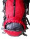 Plecak na wędrówki 60 l - czerwony