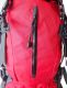 Plecak na wędrówki 60 l - czerwony