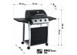 Texas BBQ grill gazowy 3 palniki G21