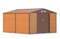 Domek ogrodowy G21 GAH 884 - 277 x 319 cm, brązowy