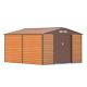 Domek ogrodowy G21 GAH 884 - 277 x 319 cm, brązowy