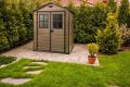 Domek ogrodowy Keter Scala 6 x 8 jasnobrązowy