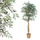 Drzewko sztuczne dekoracyjne - oliwne z oliwkami 180 cm