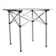 Aluminiowy stół ogrodowy składany 70 x 70 cm