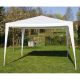 Namiot ogrodowy - biały 3 x 3 m + 4 części boczne