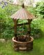 STUDNIA NA OGRÓD DEKORACJA OGRODOWA Z DREWNA