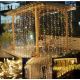Świąteczna kurtyna świetlna - 3x3m, 300 LED, ciepła biel