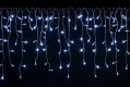 Świąteczny deszcz świetlny - 15 m, 600 LED, zimna biel