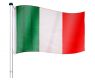 Maszt wraz z flagą: Włoch - 650 cm