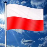 Maszt flagowy-  Flaga Polska - 6,50 m