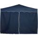 Ściana boczna bez okien do pawilonu 3 x 3 m - niebieska