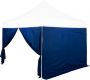 Ściana boczna na namiot imprezowy INSTENT „PRO” - niebieski