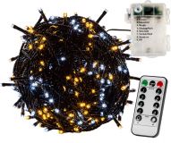 VOLTRONIC Świąteczny łańcuch 10m, 100 LED, ciepła i zimna