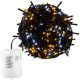 Świąteczny łańcuch 200 LED - 20 m, biała ciepła i zimna