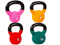 MOVIT® żeliwny zestaw kettlebell, 26 kg - 4 szt