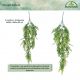 PLANTASIA Sztuczna roślina wisząca, 80 cm, 2 sztuki