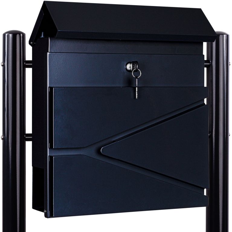 STILISTA Поштова скринька настінна 37 х 10,5 см, сталь