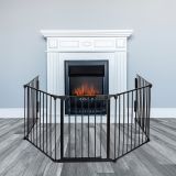 Stilista Parawan kominkowy, metal, 3050 x 755 x 600 cm