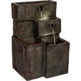 STILISTA  Fontanna ogrodowa, 48 x 42 x 76 cm, schody wodne