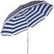 STILISTA Parasol plażowy, 160 cm, niebiesko-biały