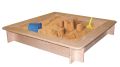 Kwadratowa piaskownica T-wood