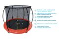 Trampolina Marimex Premium z siatką, 305 cm