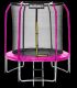 Marimex Trampolina 183 cm różowa + siatka zabezpieczająca +