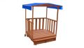 MARIMEX Drewniana piaskownica z altaną, 113 x 116 x 136,50 c