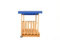 MARIMEX Drewniana piaskownica z altaną, 113 x 116 x 136,50 c
