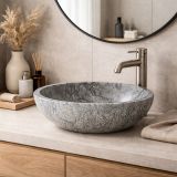 Umywalka z naturalnego kamienia Nyonya Grey