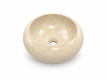 Umywalka Astraia - Cream - wykonana z kamienia naturalnego