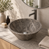 Kamienna umywalka Fidus Grey