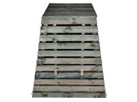 Kompostownik ogrodowy drewniany 800 l piramida – ekologiczny