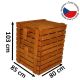 Drewniany kompostownik 600 l – lity materiał z Czech