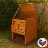 Kompostownik ogrodowy drewniany - 1200l